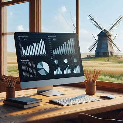 laptop screen displaying an ESG analyst report